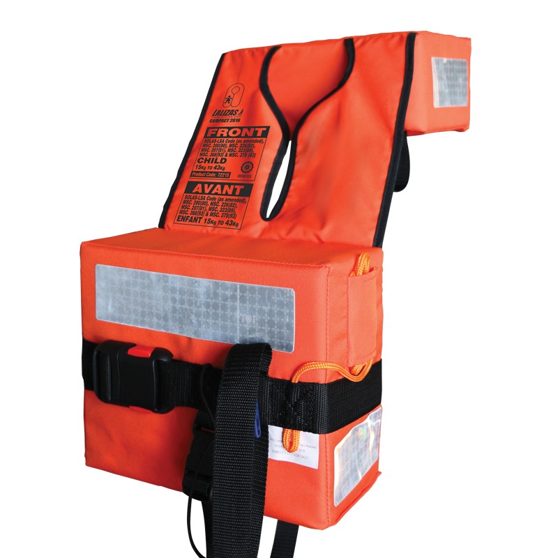 LALIZAS Σωσίβιο Αφρού Αναδιπλούμενο Compact, SOLAS/MED-MER/TC Σωσίβια Αφρού
