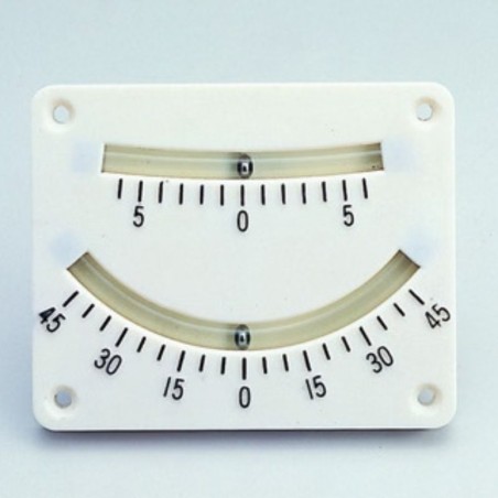 Plastic Clinometer, 2 Scales Navigation Instruments
