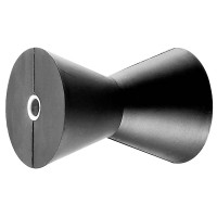 Rubber Bow Roller 1,9cm (6/8'') Hole, ∅12,5cm, L17,7cm Trailer Accessories