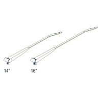 Adjustable, Single Wire Arm Windshield Motors & Arms