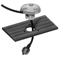 Feed-Thru for Deck Passage of Coaxial Cables & Connectors Code 99664 (type RG58), Nylon All Categories