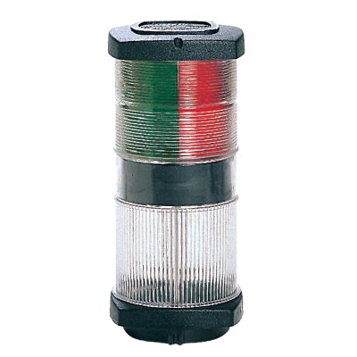 CLASSIC 20 All-round Light, Tri-colour & Anchor Light 360°, with black housing Standard Navigation Lights