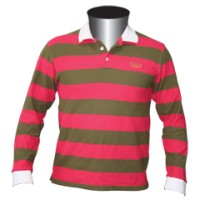 Long-Sleeved Polo, Crewman, striped Clothing & Accessories