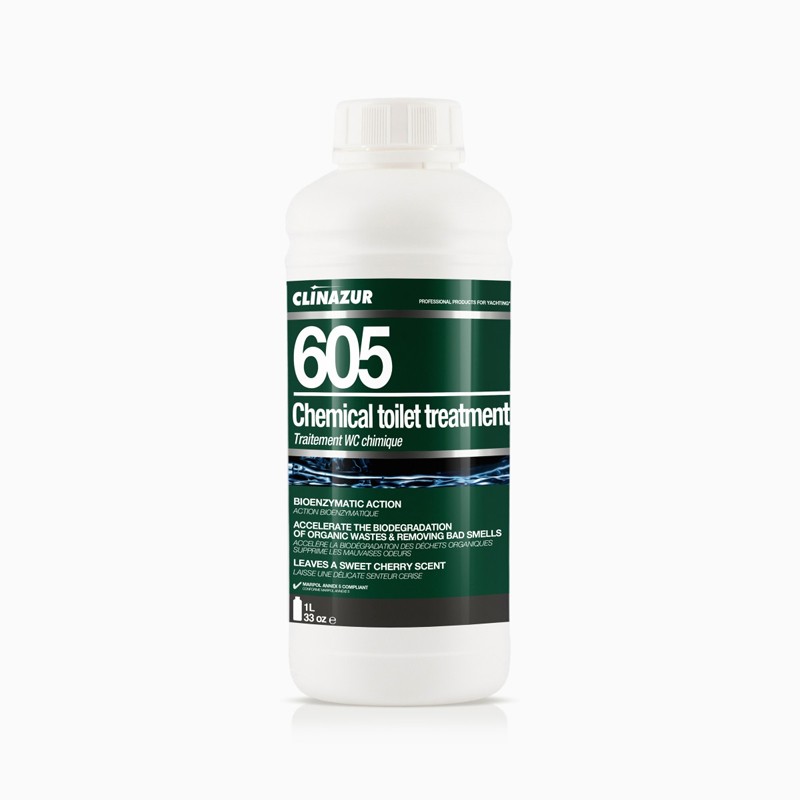 605 Chemical Toilet Treatment, 1L Marine Toilet & Tank Treatments