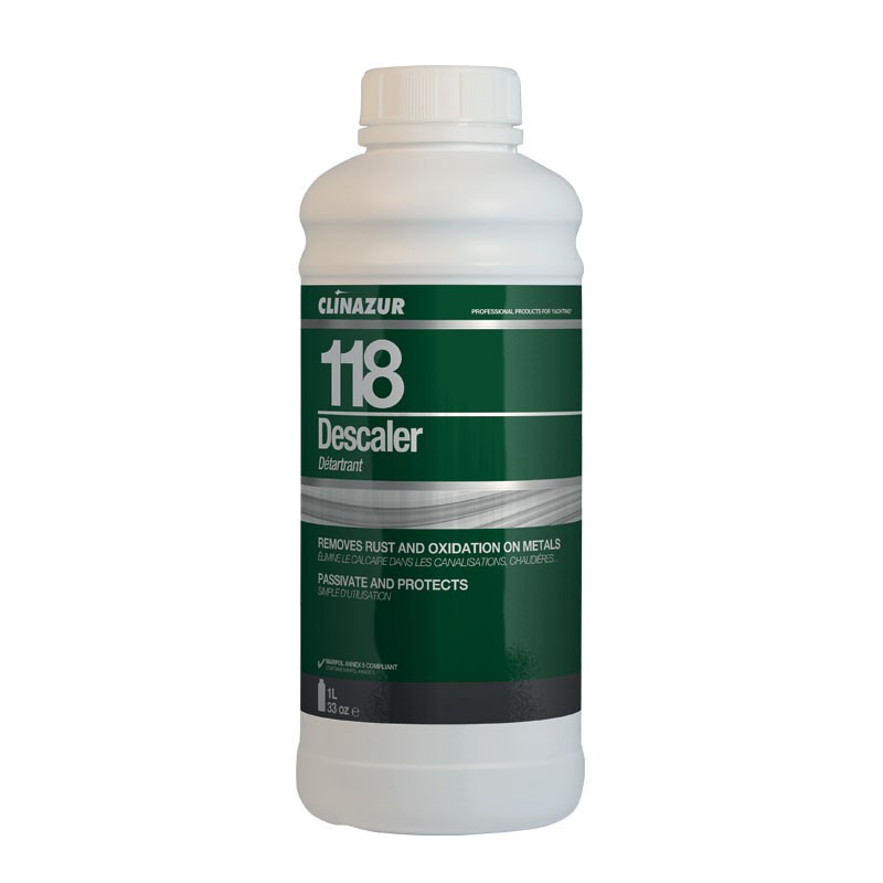 118 Descaler for Condensers and Cooling System, 1lt Shampooes and cleaning products