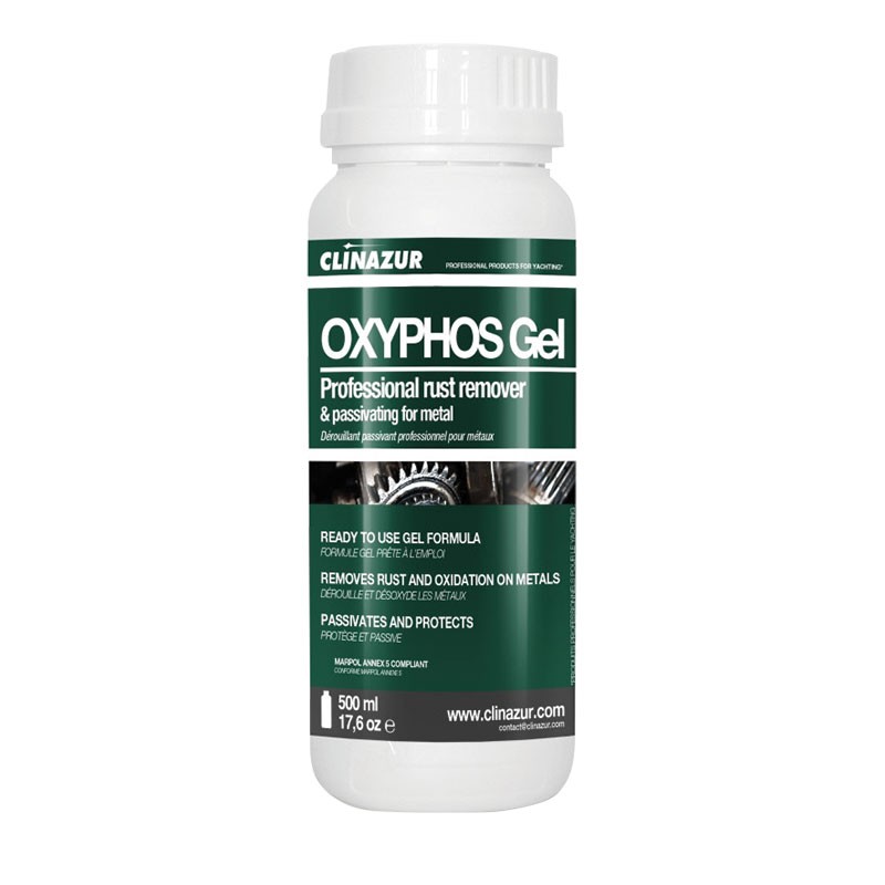 Kephos Rust Solution OXYPHOS Gel Rust Remover, 500ml