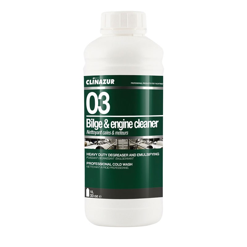 03 Bilge and Engine Cleaner, 1/5lt Bilge & Engine Compartment Cleaners