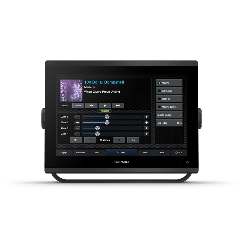 Garmin Fishfinder Plotter GPSMAP 1223xsv, with Map G3 Greece Chartplotters / Fishfinder / GPS