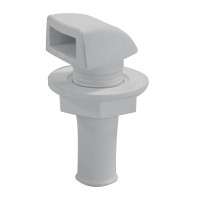 Ventilator Hull, 1/2'' Hose, White Ventillation