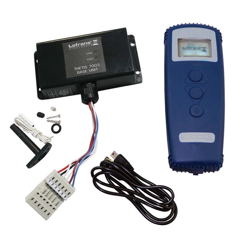 LOFRANS Radio control chaincounter THETIS 7003 Control Panels and Control Switches