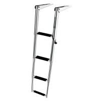Σκάλα Πτυσσόμενη, 4 σκαλιά, Inox 316 Σκάλες Επιβίβασης & Αξεσουάρ