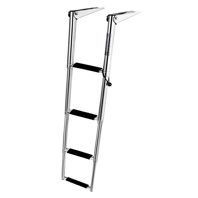 Σκάλα Πτυσσόμενη, 4 σκαλιά, Inox 316 Σκάλες Επιβίβασης & Αξεσουάρ