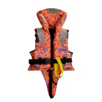 LALIZAS Lifejackets 150N, ISO 12402-4:2020 Fluo Orange with Aquatic Pattern Foam Lifejackets