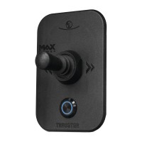 MAX POWER Joystick 2 Directions, for Tunnels Thrusters, Black Bow Thrusters & Accessories