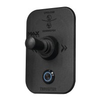 MAX POWER Joystick 4 Directions, for Retractable Thrusters, Black Bow Thrusters & Accessories