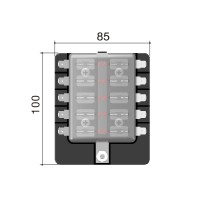 Standard Blade Fuse Holder Box for Fuses, Screw Connection Switch Panels & Accessories
