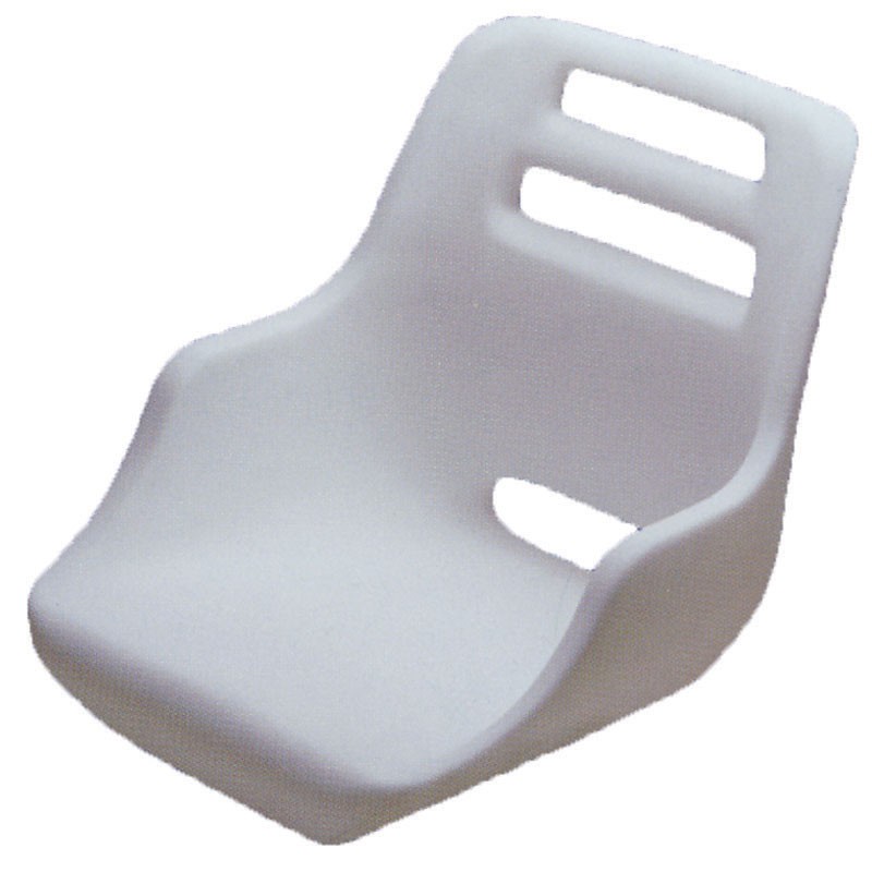 Shellraiser Seats Admiral Seat Shell, with Mounting Plate